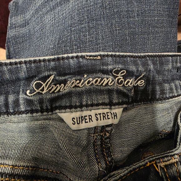 American Eagle Super Stretch Jegging Sz 12 Short - Picture 7 of 10